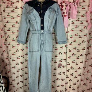 Fashion Nova Denim Jumpsuit